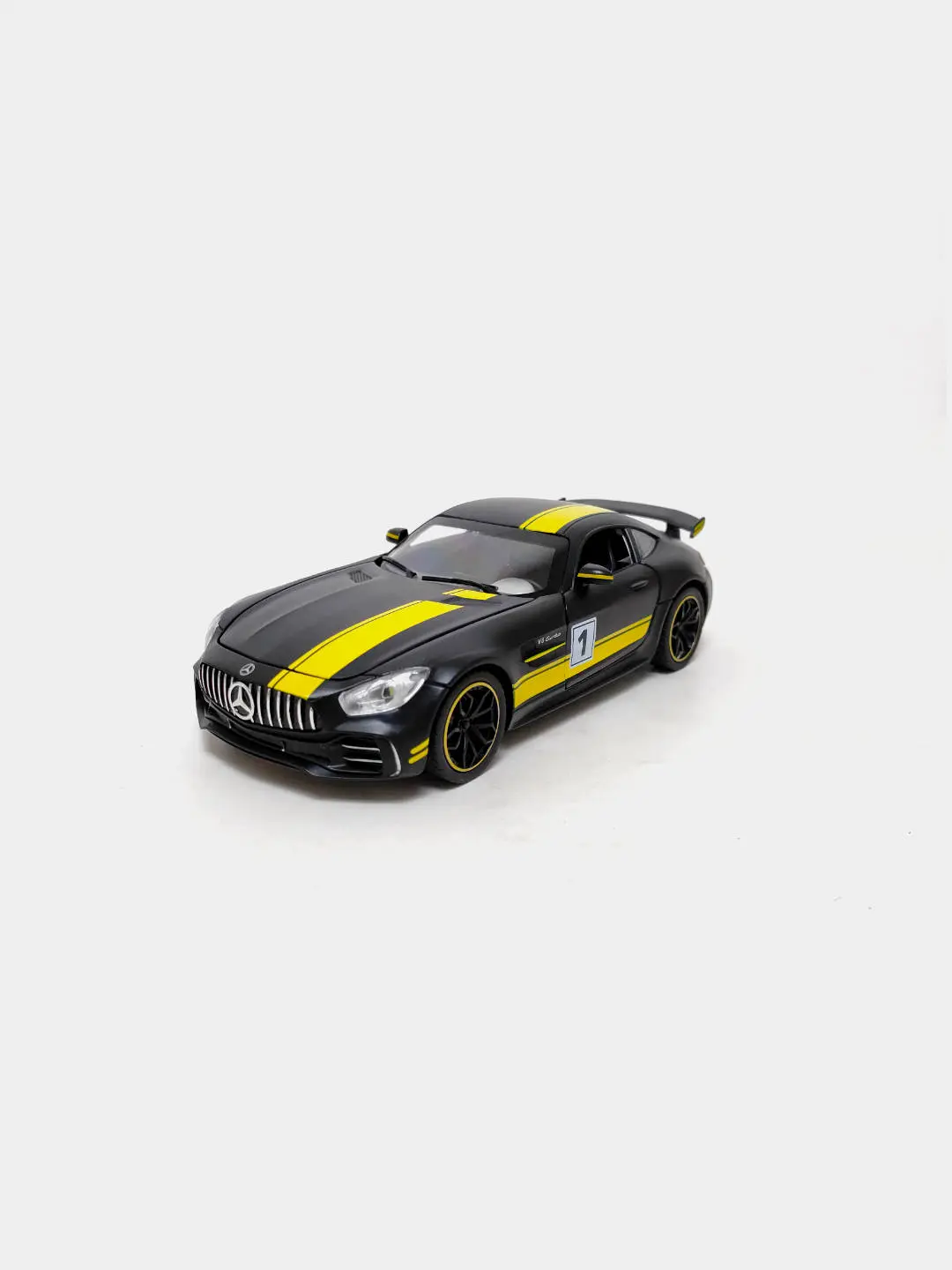 Металлическая модель Mercedes AMG GT 1:24 коллекционная машинка с открывающимися дверями