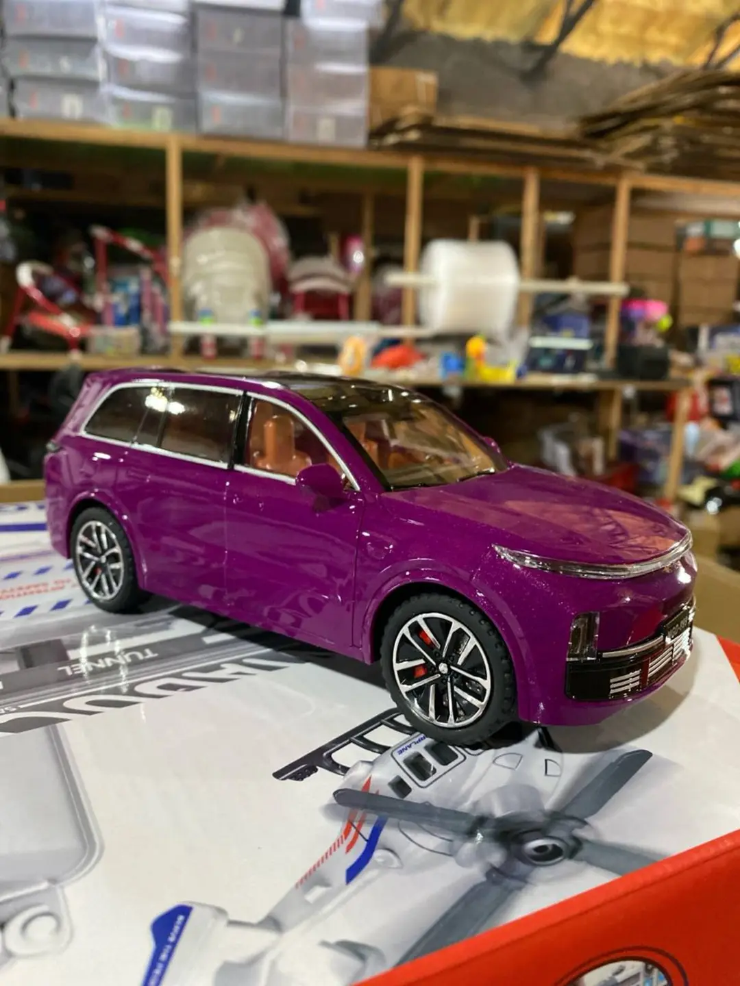 Модель автомобиля Li Xiang L7 L8 L9, Коллекционная машинка, Для детей и взрослых