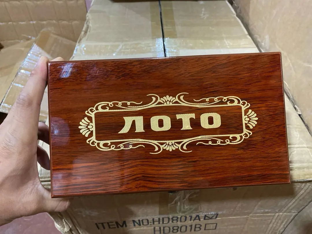 Домино в деревянном футляре подарочное, настольная игра для всей семьи