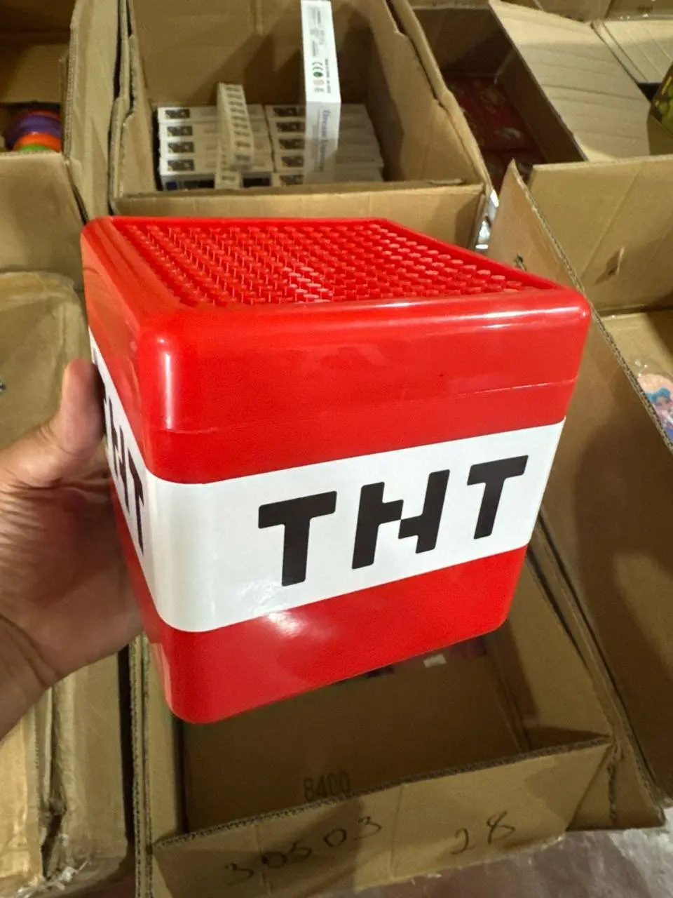 Магнитный конструктор Майнкрафт TNT на 100 деталей, развивающий для детей